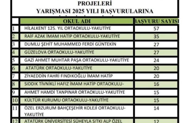 TUBİTAK Proje Çalışmaları